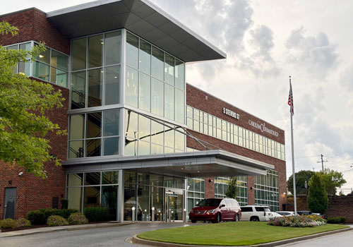 The Downtown office of  Carolina Dermatology of Greenville, Dermatologists